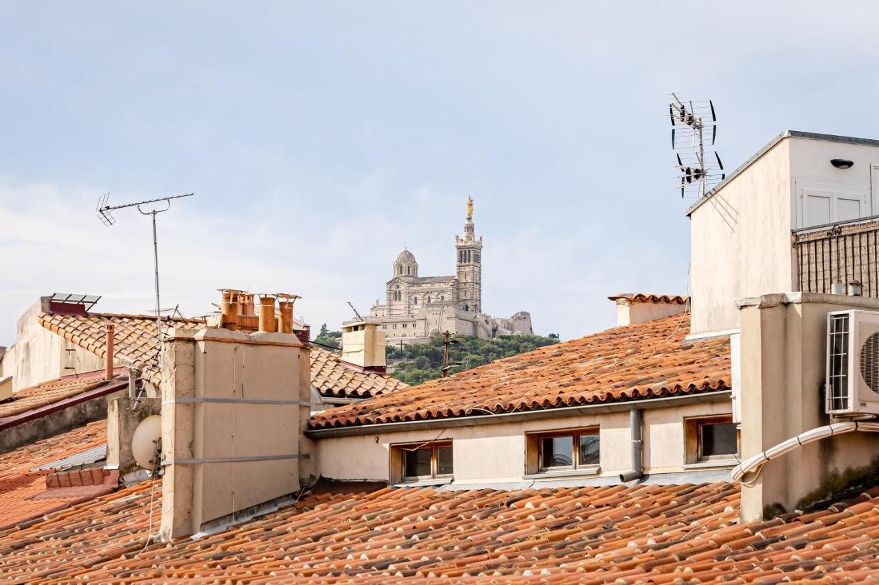 Appartement Balcon Filant, Vue 180, Store, Netflix, Clim ,Ascenseur, T2 à Marseille Extérieur photo