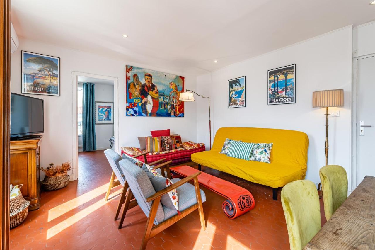 Appartement Balcon Filant, Vue 180, Store, Netflix, Clim ,Ascenseur, T2 à Marseille Extérieur photo