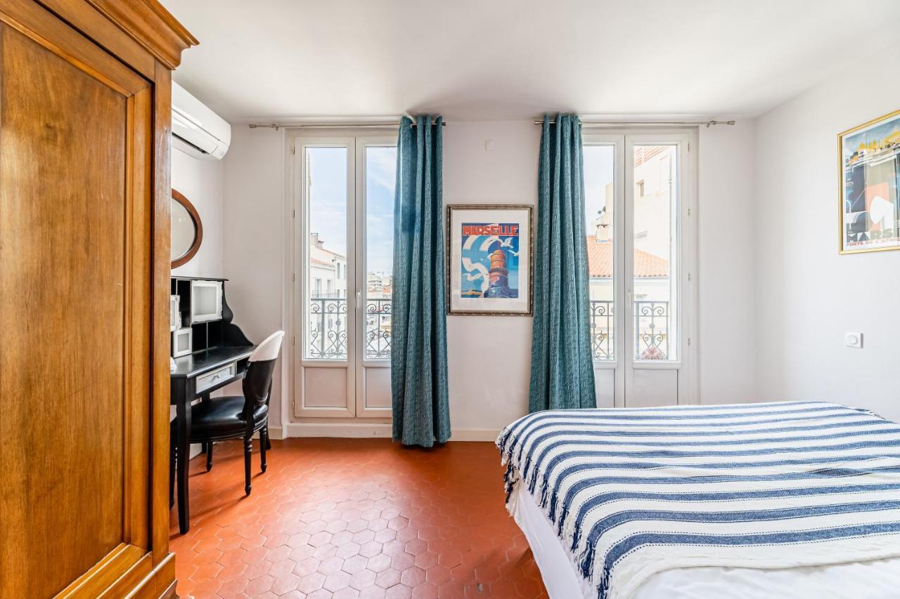 Appartement Balcon Filant, Vue 180, Store, Netflix, Clim ,Ascenseur, T2 à Marseille Extérieur photo