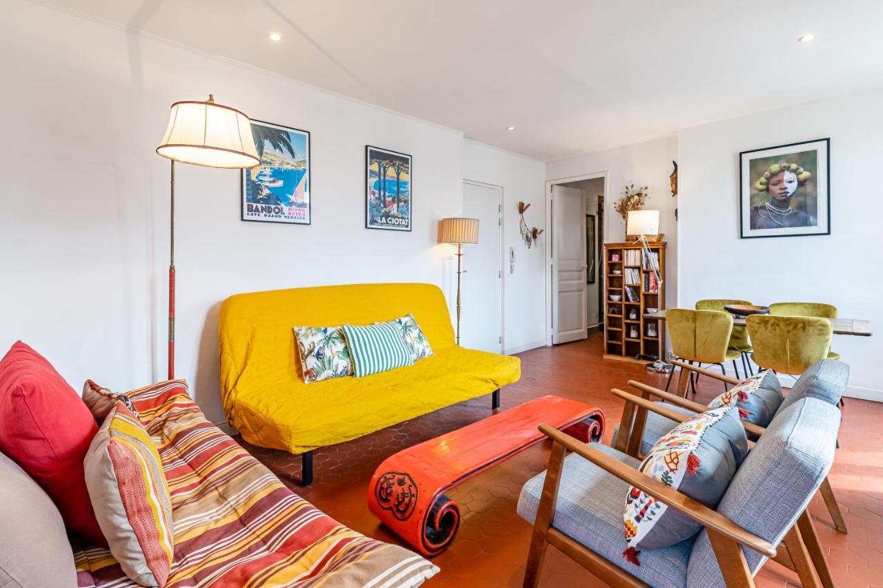 Appartement Balcon Filant, Vue 180, Store, Netflix, Clim ,Ascenseur, T2 à Marseille Extérieur photo
