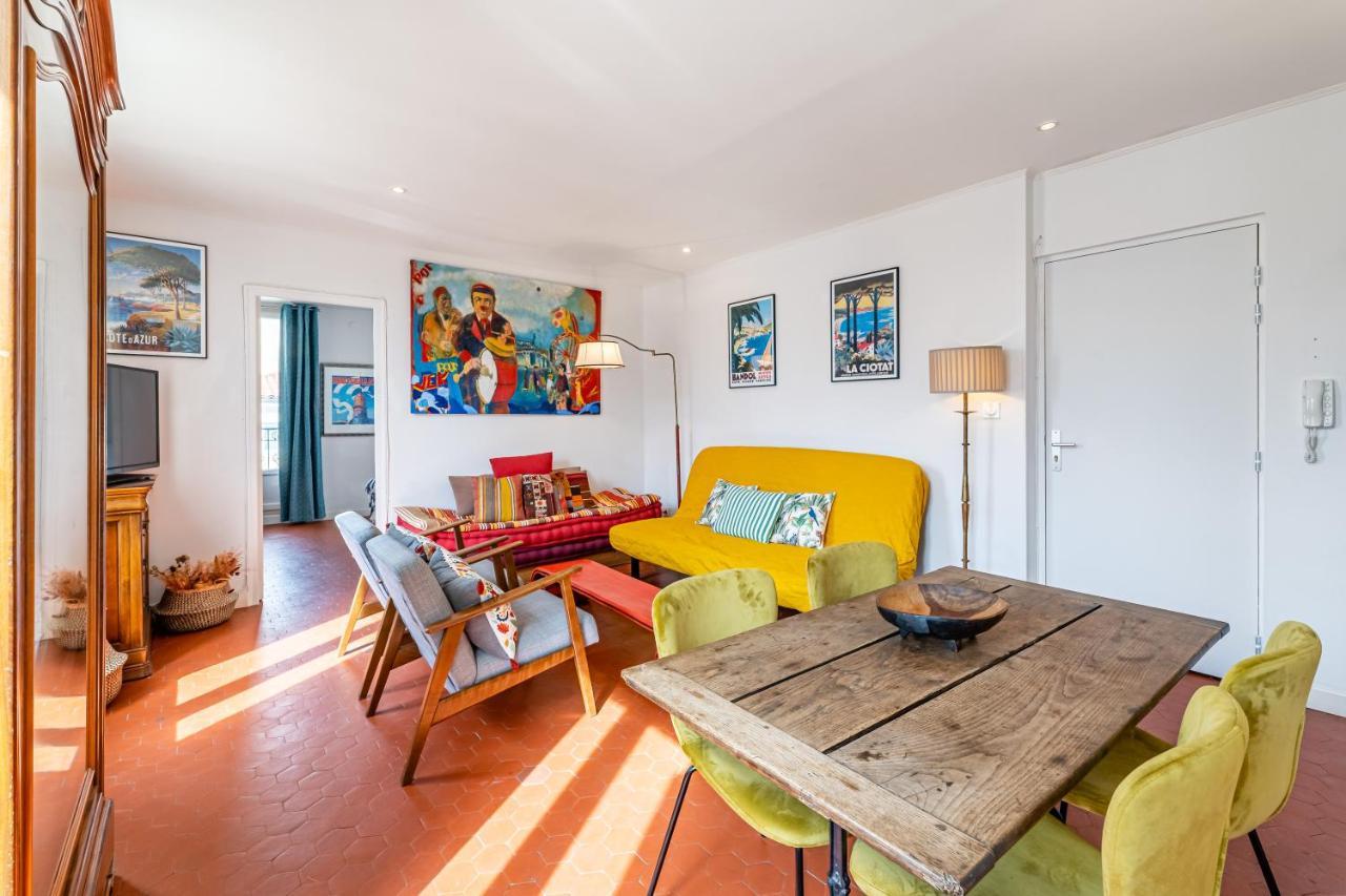 Appartement Balcon Filant, Vue 180, Store, Netflix, Clim ,Ascenseur, T2 à Marseille Extérieur photo
